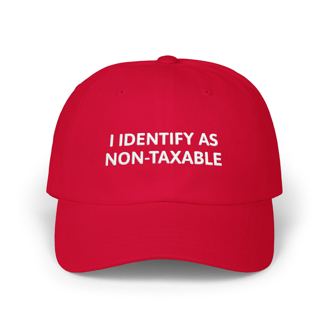 I Identify As Non-Taxable Hat