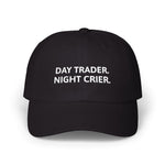Load image into Gallery viewer, Day Trader. Night Crier. Hat
